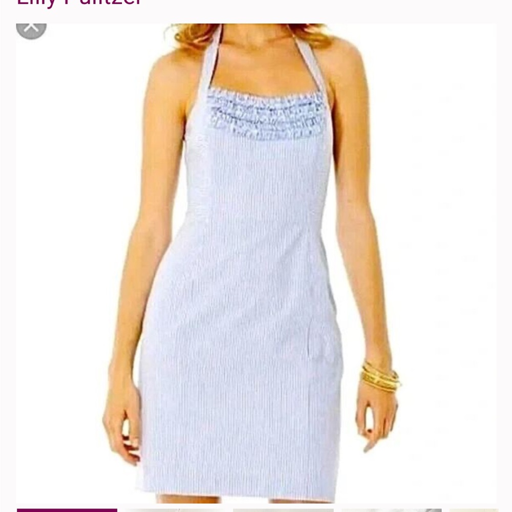 Lily Pulitzer Seersucker Striped Mini Dress 2